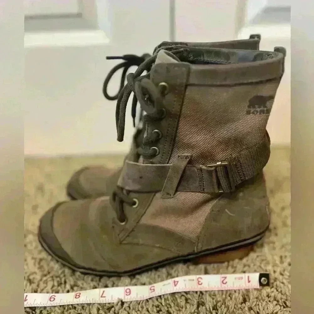 Sorel Lace Up Waterproof Boots